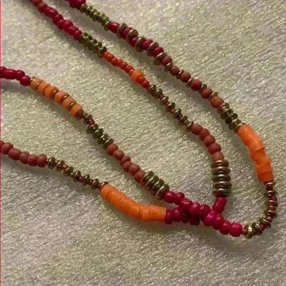 Beaded Necklace Multicolored - Picture 3 of 4